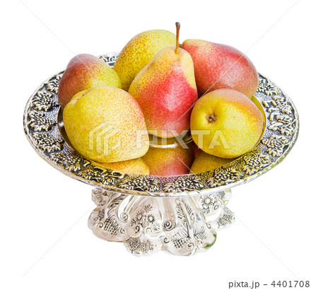 Pears isolated on a white background. 4401708