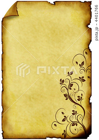 old paper background with ornaments 4401766