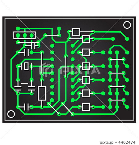 vector abstract circuit board 4402474