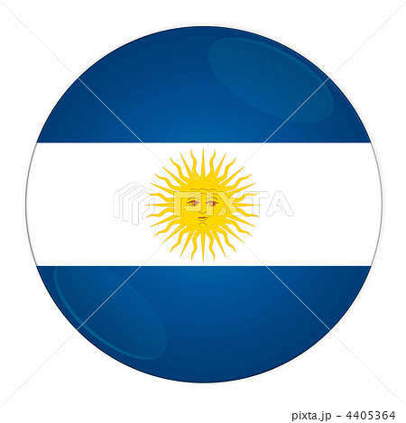 Argentina button with flag 4405364