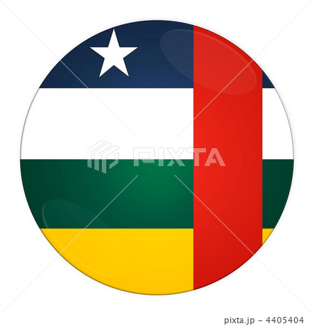 Central Africa button with flag 4405404