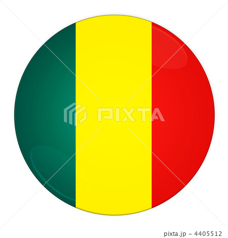 Mali button with flag 4405512