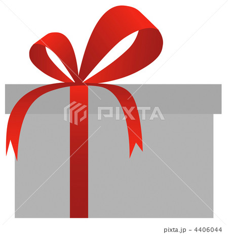Vector red gift box 4406044