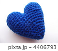 青いハート 4406793