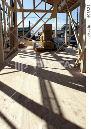 住宅建築現場 4408321