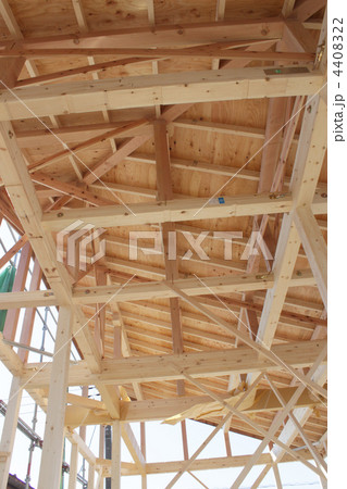 住宅建築現場 4408322