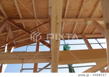 住宅建築現場 4408337