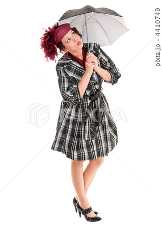 woman with umbrella 4410749