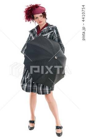 woman with umbrella 4410754
