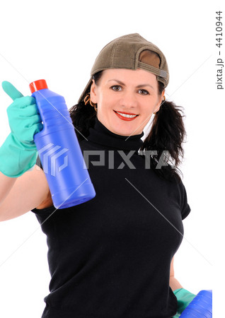 woman with red and blue bottle woman with red and blue bottle 4410944