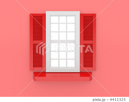 Closed window and shooters Closed window and shooters 4411325