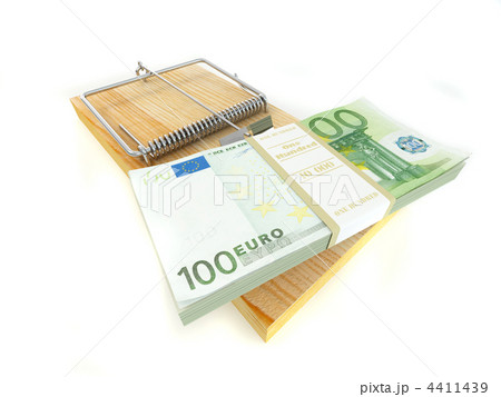 Mousetrap with euro Mousetrap with euro 4411439