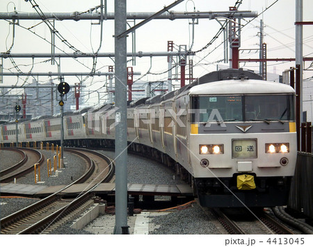 特急あかぎ　185系　浦和駅 4413045