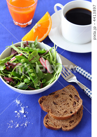 サラダで朝食 サラダで朝食 4413897
