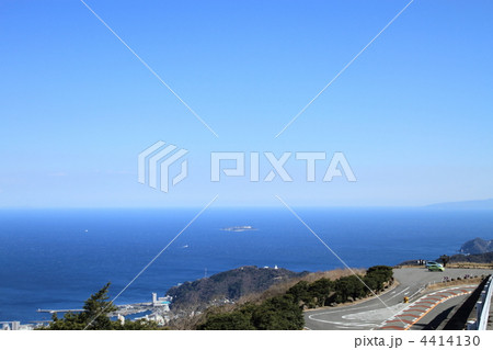 伊豆スカイラインからの初島　熱海 4414130