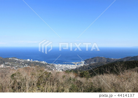 伊豆スカイラインからの初島　熱海 4414137