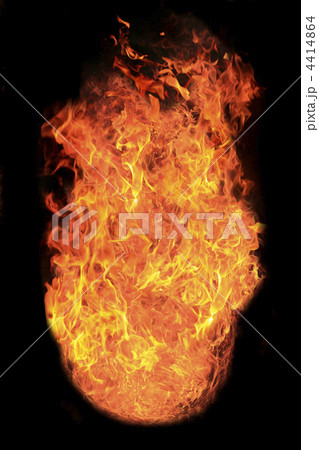 火の玉の写真素材