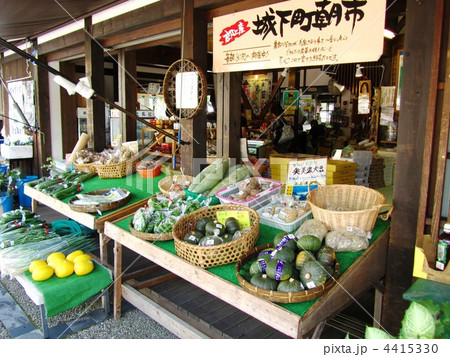 郡上八幡の町並み　城下町朝市 4415330