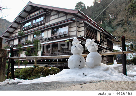鞍馬寺、雪だるまと歓喜院 4416462