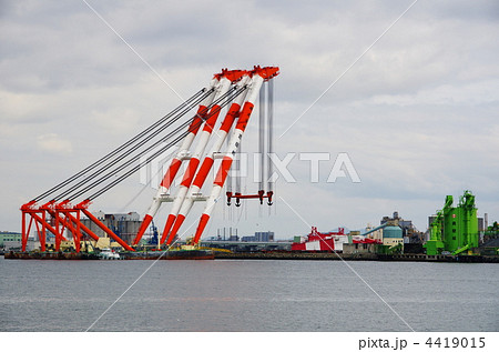 巨大クレーン船 4419015
