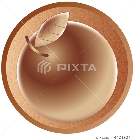 りんごマーク（銅） 4421324