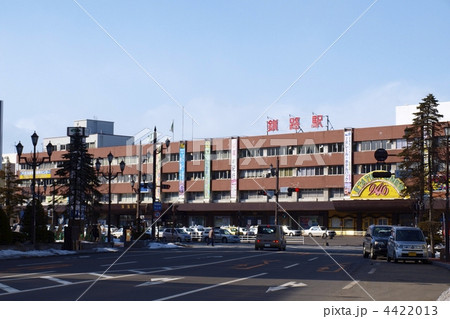 北大通りから見た釧路駅 4422013