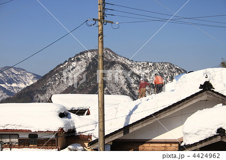 雪下ろし 雪下ろし 4424962