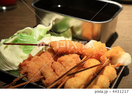 大阪名物 「串揚げ」 4431217