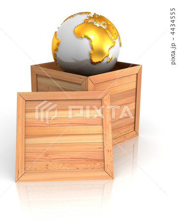 Earth in crate 4434555