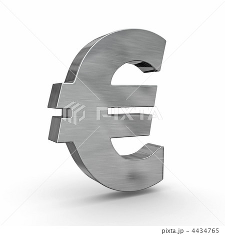 Sign of euro. 3d 4434765