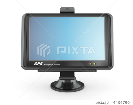 Navigation system. Gps. 3d Navigation system. Gps. 3d 4434790