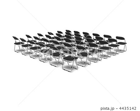 会合 打合わせ 折りたたみ式のイラスト素材