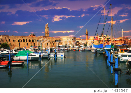 Old harbor. Acre, Israel. 4435547