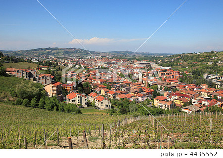 Aerial view on Alba, Italy. 4435552