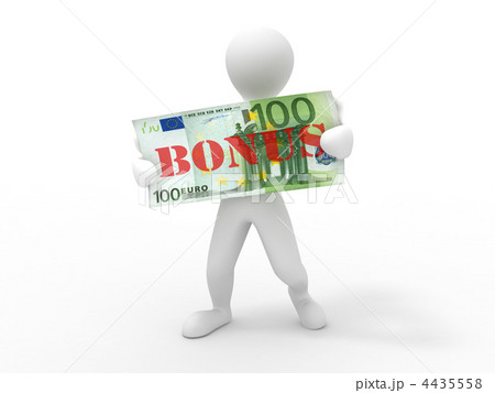 Men with euro. Bonus 4435558