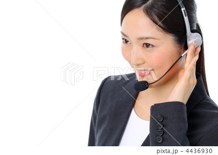 オペレーター・横顔 4436930