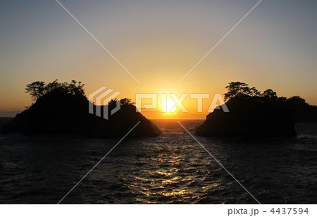 堂が島の夕日 堂が島の夕日 4437594