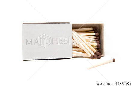 Matches in opened box 4439635