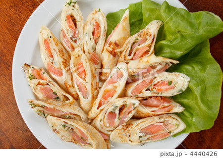 Pancakes with Salmon 4440426