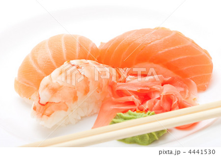 Sushi with chopsticks 4441530