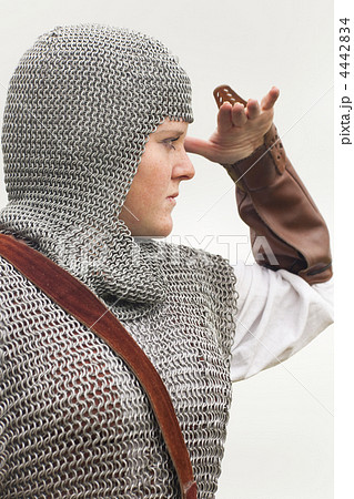 woman / medieval armor / retro split toned woman / medieval armor / retro split toned 4442834