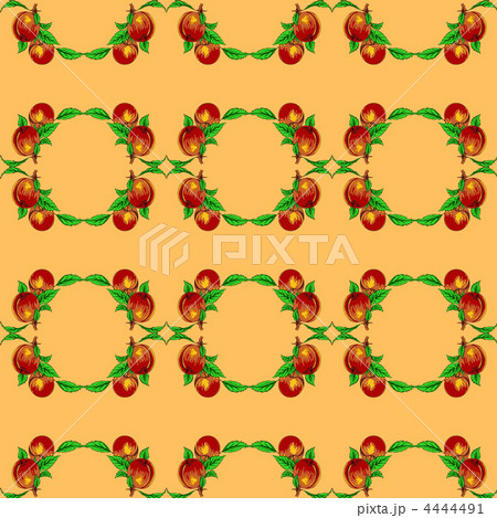 A seamless background of peaches or apricots. EPS10 vector forma 4444491