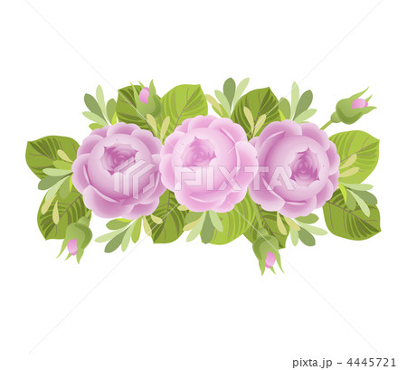 マイセン風ピンクローズアレンジつぼみ 4445721