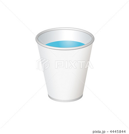 紙コップ入りの水のイラストのイラスト素材 4445844 Pixta