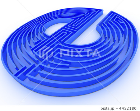 symbol for internet. Labyrinth 4452180