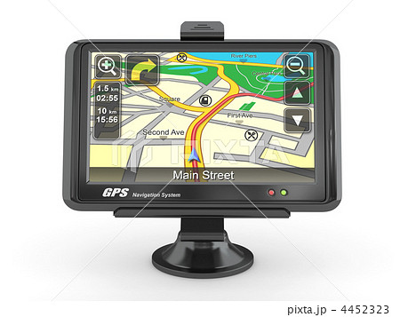 Navigation system. Gps. 3d Navigation system. Gps. 3d 4452323