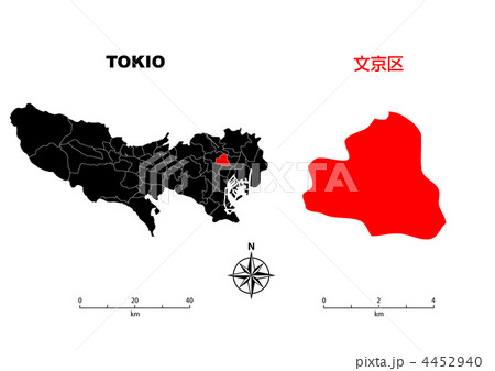 文京区-東京地図 4452940