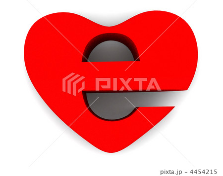 Symbol of internet as heart 4454215
