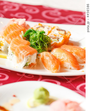 sushi on the table sushi on the table 4456586