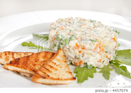 Russian traditional salad Russian traditional salad 4457074